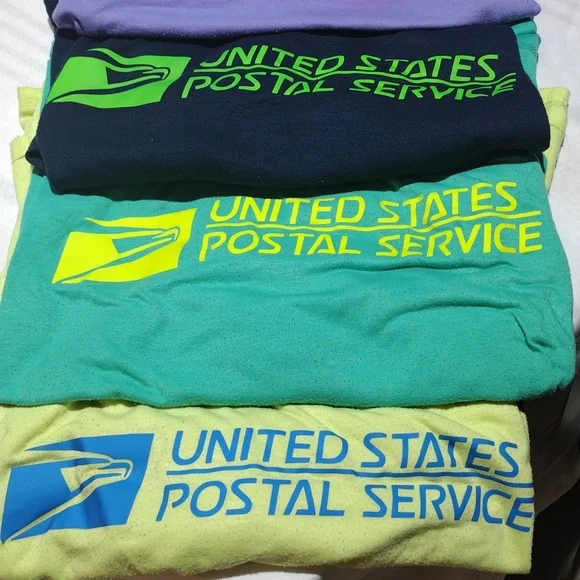 Huge LOT OF XXL 2XL  18 TOTAL USPS SHIRTS. 8 TEE SHIRTS AND 10 TANK TOPS - Picture 5 of 12